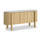 Buffet Nyssa à plateau en marbre