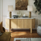 Buffet Nyssa à plateau en marbre