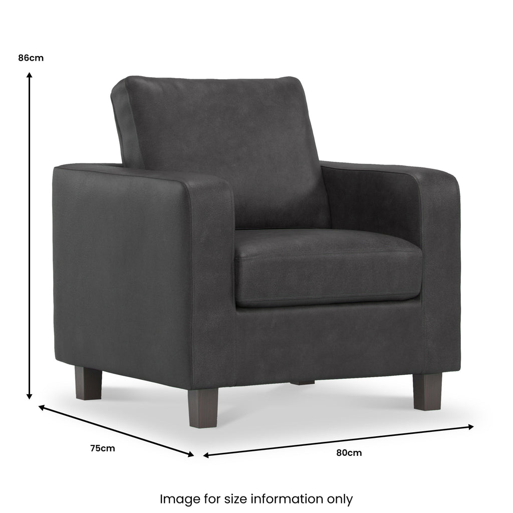 Fauteuil Cullen en similicuir