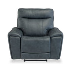 Fauteuil inclinable électrique en cuir Deana