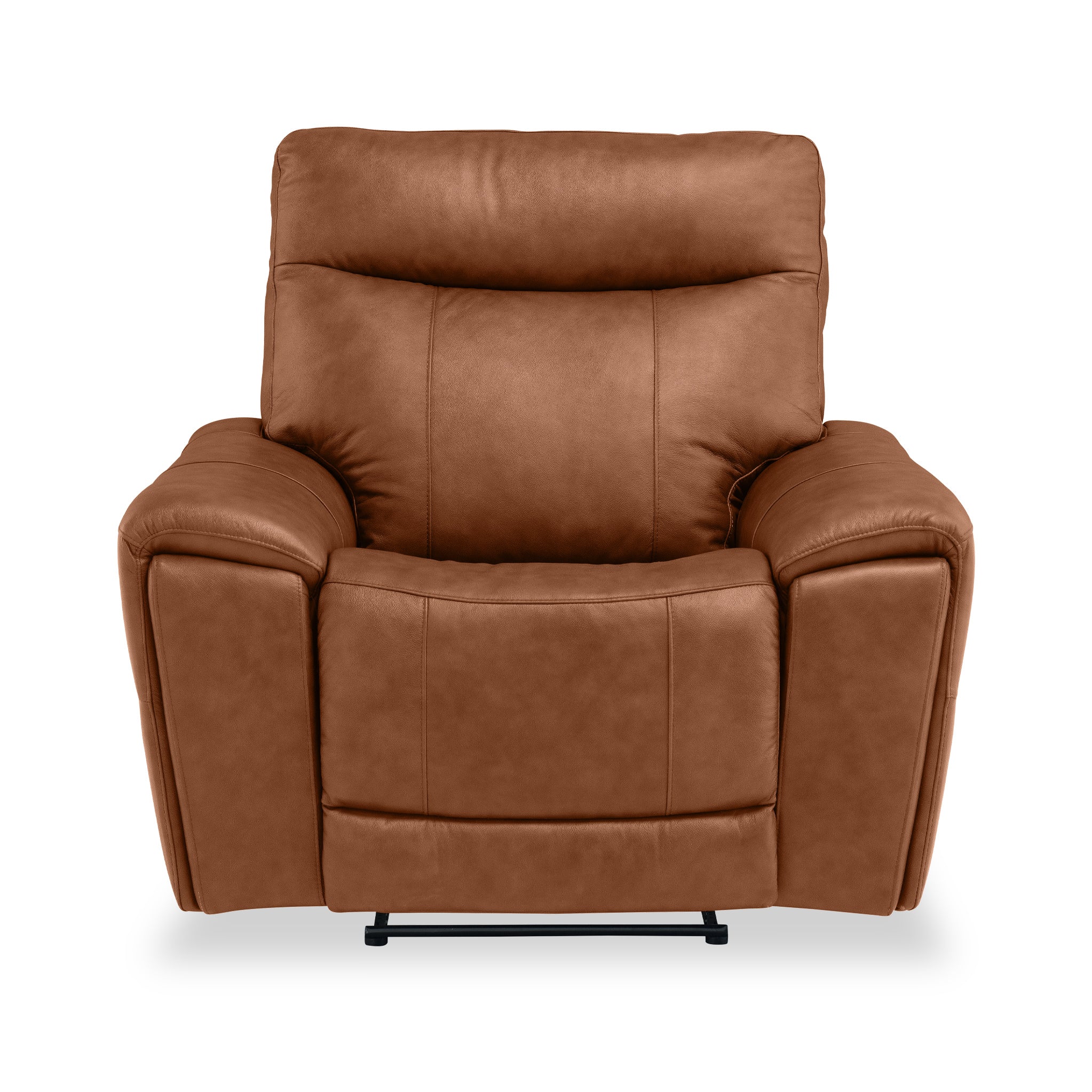 Fauteuil inclinable électrique en cuir Deana