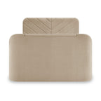 Lit avec télévision connectée Koble Chevron