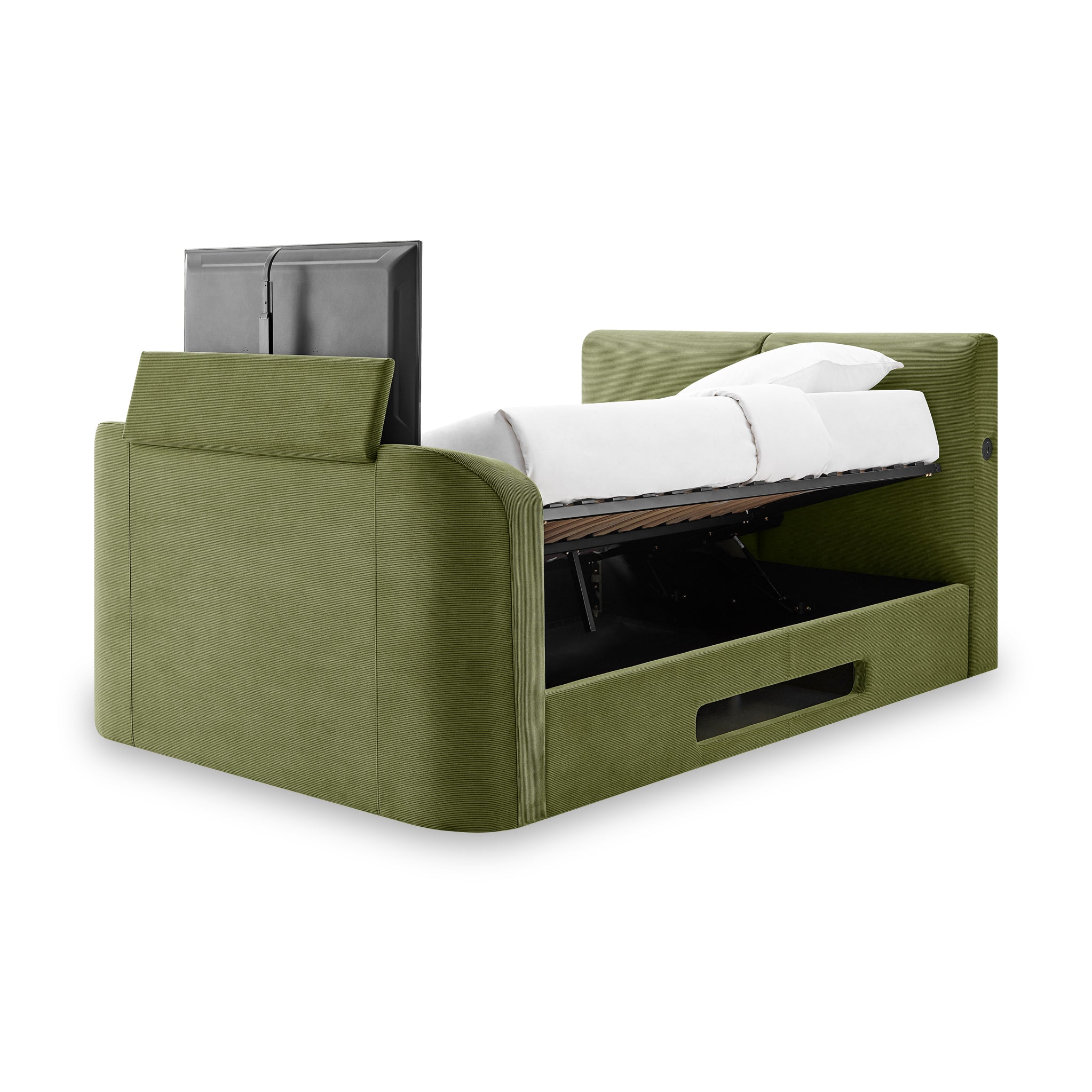 Lit avec télévision connectée Koble Cordy