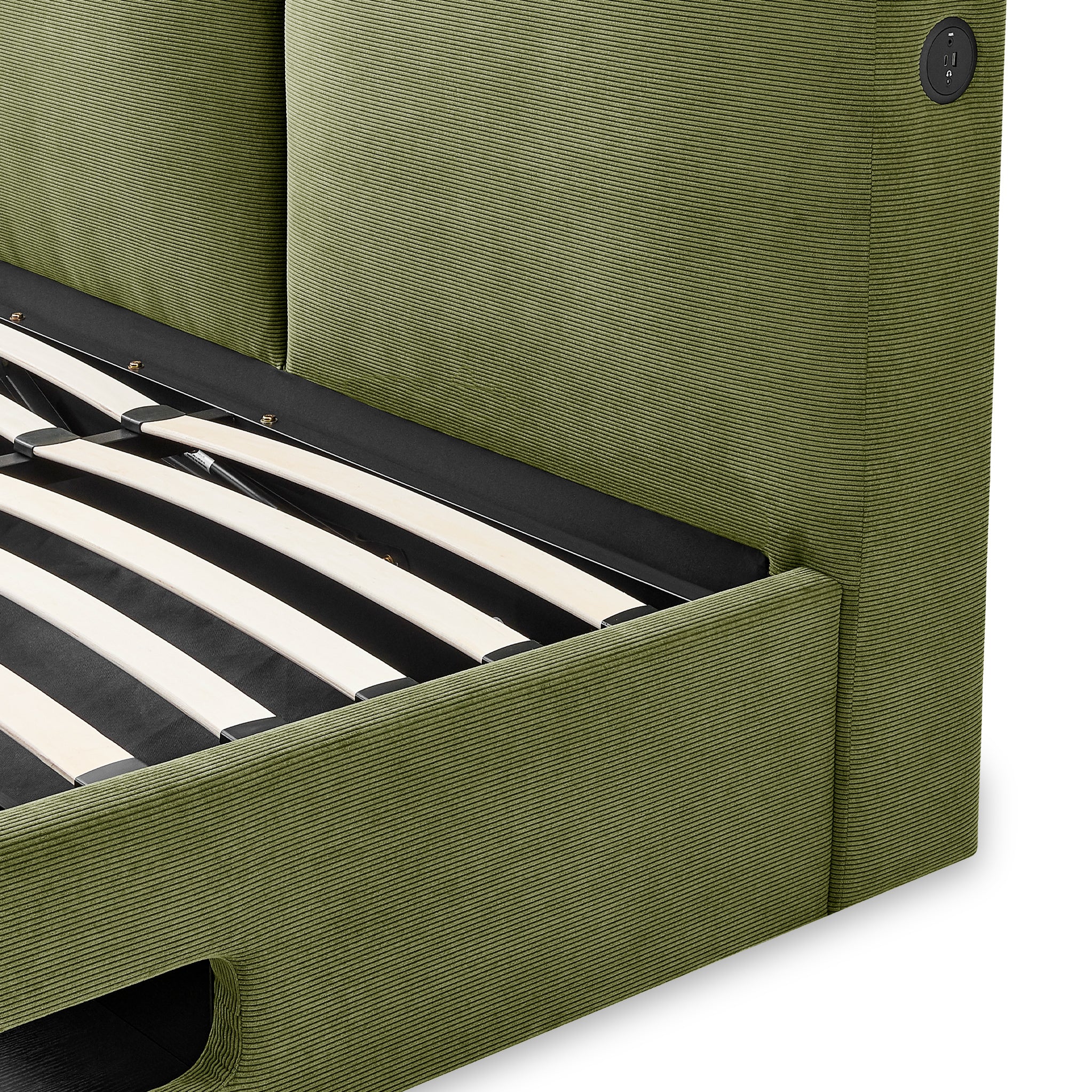 Lit avec télévision connectée Koble Cordy