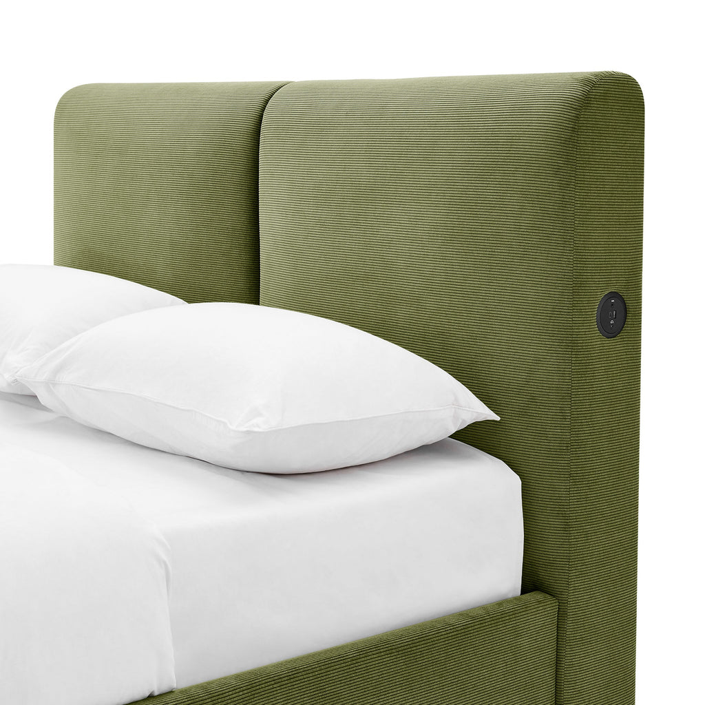 Lit avec télévision connectée Koble Cordy