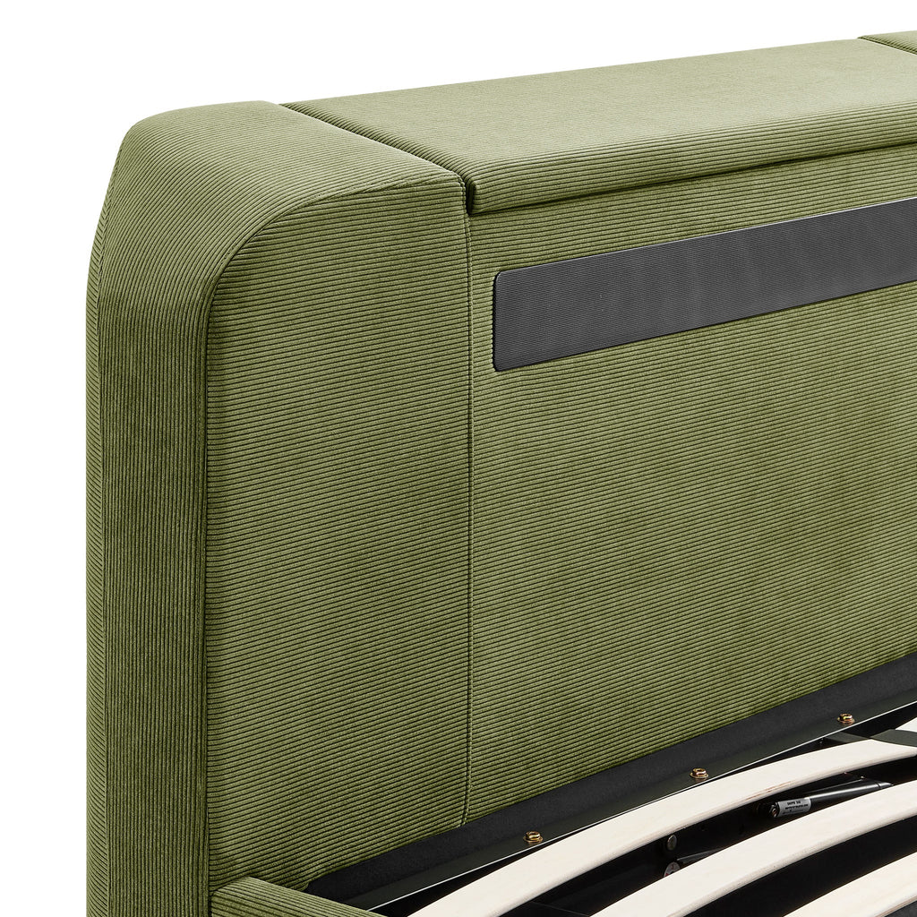 Lit avec télévision connectée Koble Cordy