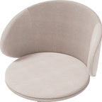 Chaise de bureau pivotante réglable en hauteur Koble Clara