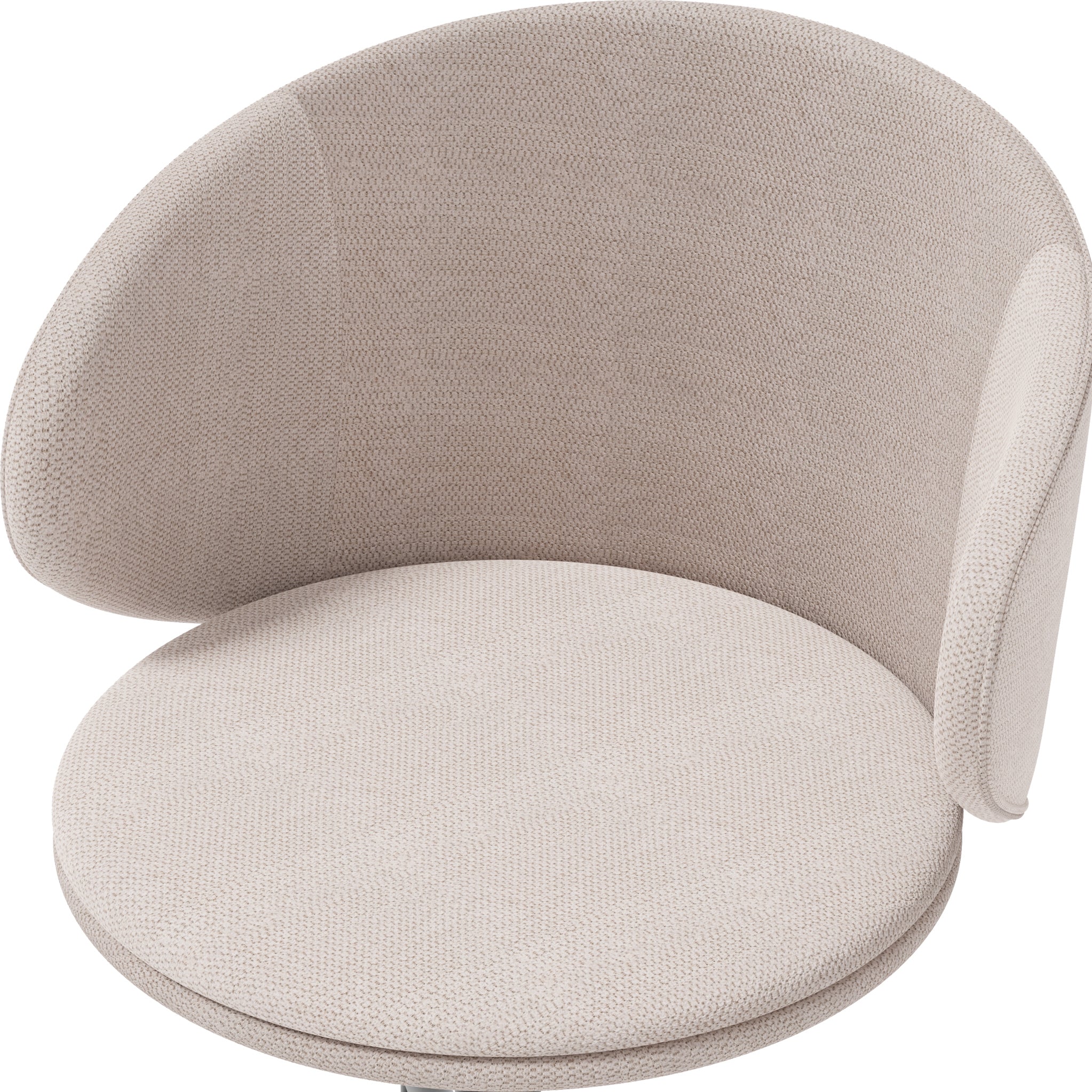 Chaise de bureau pivotante réglable en hauteur Koble Clara