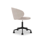 Chaise de bureau pivotante réglable en hauteur Koble Clara