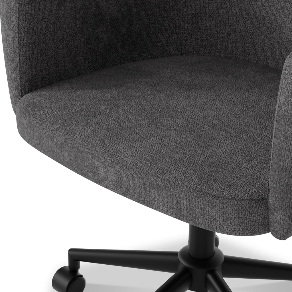 Chaise de bureau pivotante réglable en hauteur Koble Elsa