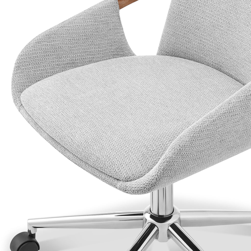 Fauteuil de bureau pivotant rembourré Koble Thea