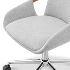 Fauteuil de bureau pivotant rembourré Koble Thea