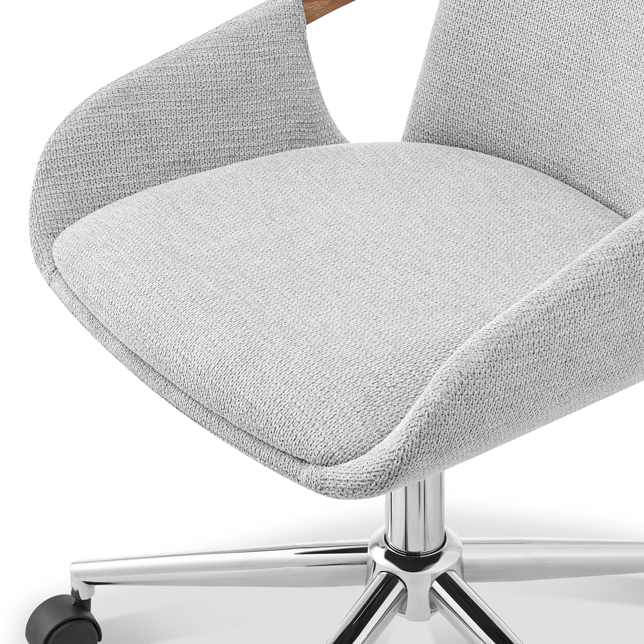 Fauteuil de bureau pivotant rembourré Koble Thea