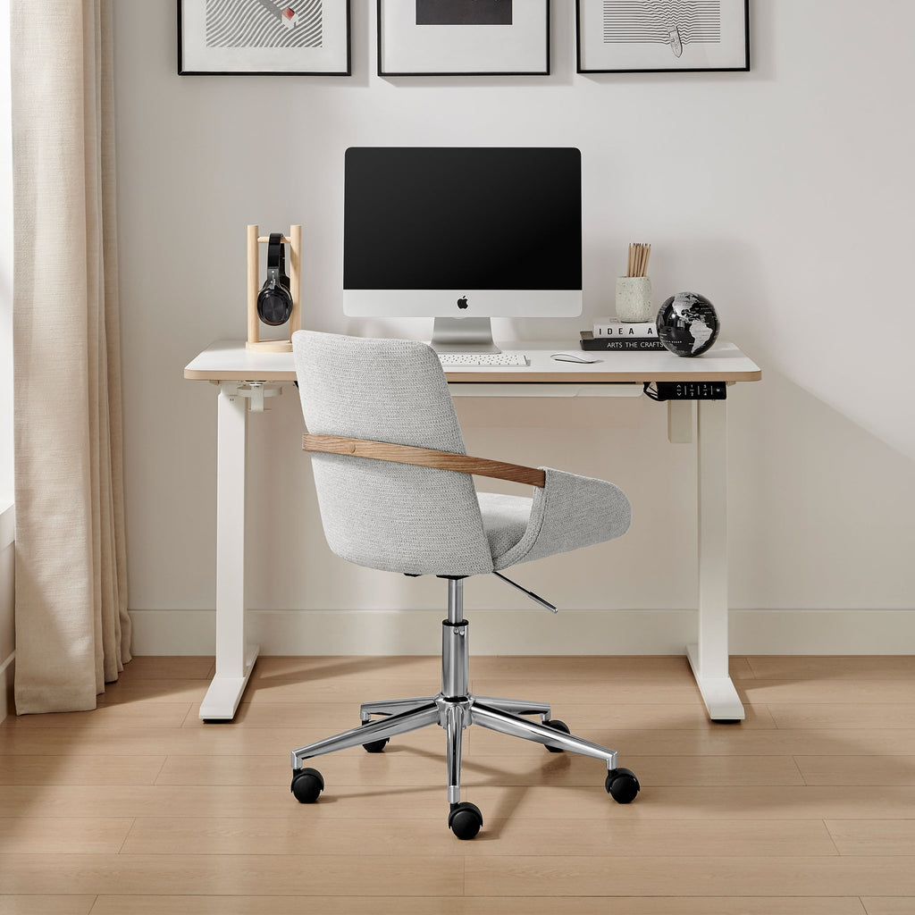 Fauteuil de bureau pivotant rembourré Koble Thea