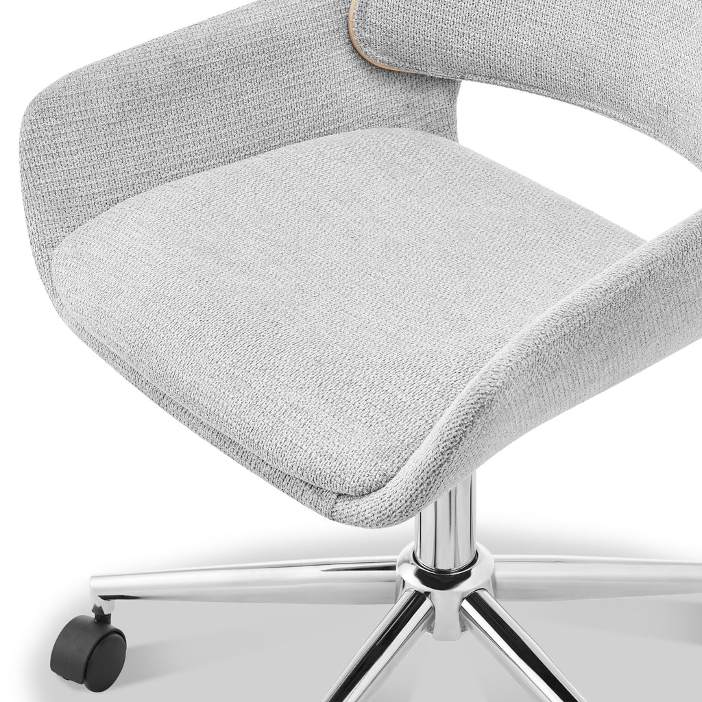 Fauteuil de bureau pivotant rembourré Koble Tove