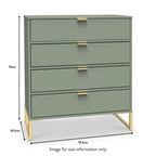 Commode Hudson à 4 tiroirs