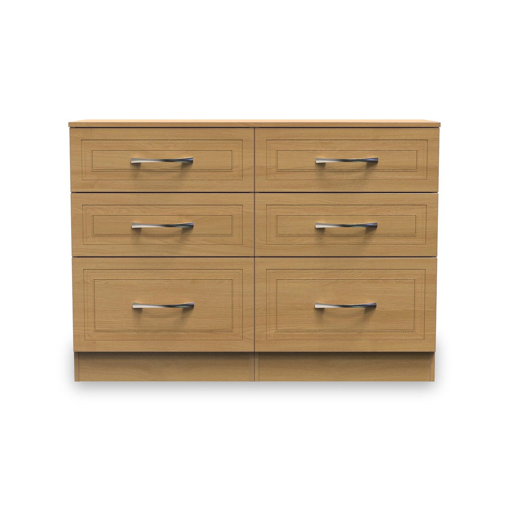 Commode large Killgarth à 6 tiroirs