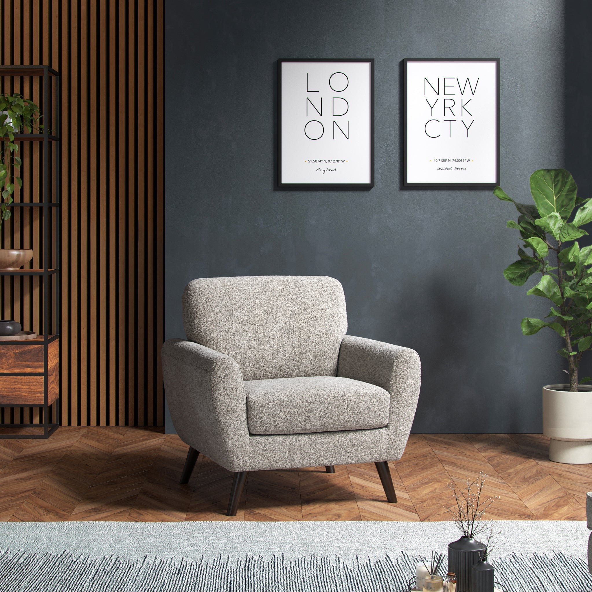 Fauteuil Dulcie Boucle