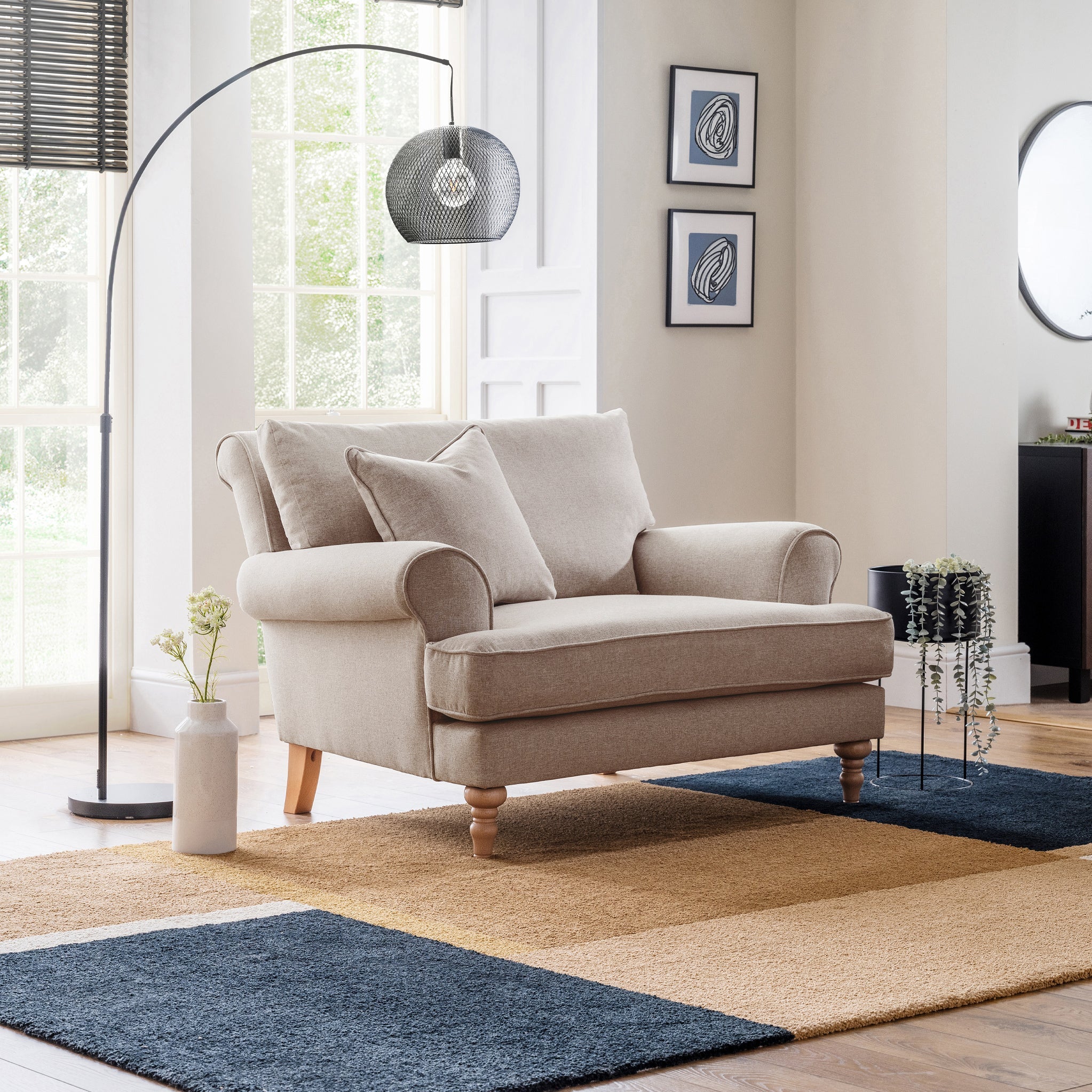 Fauteuil douillet Norbury