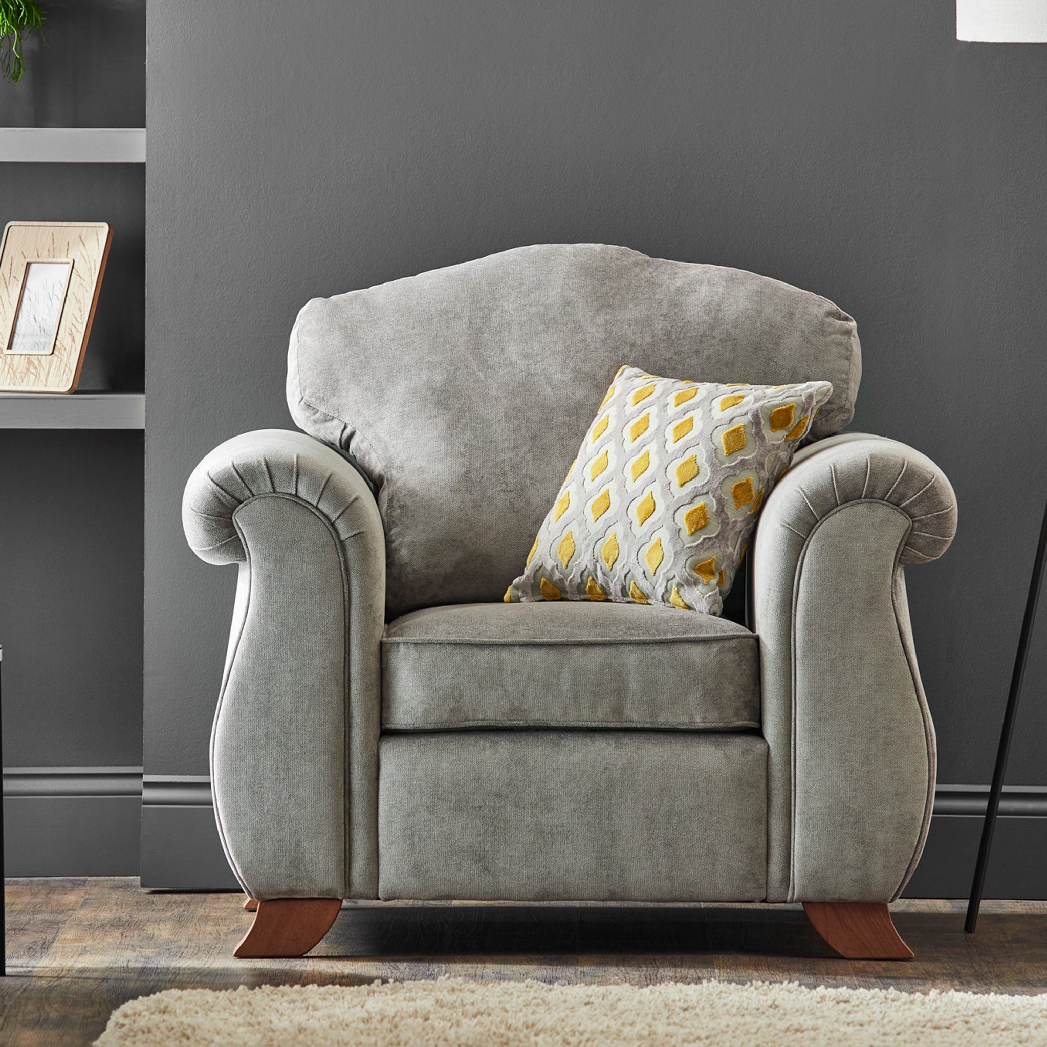 Fauteuil en chenille Ashwood