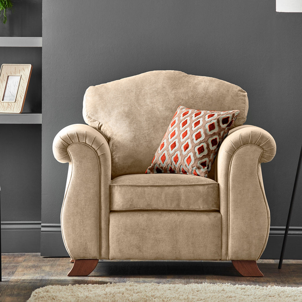 Fauteuil en chenille Ashwood