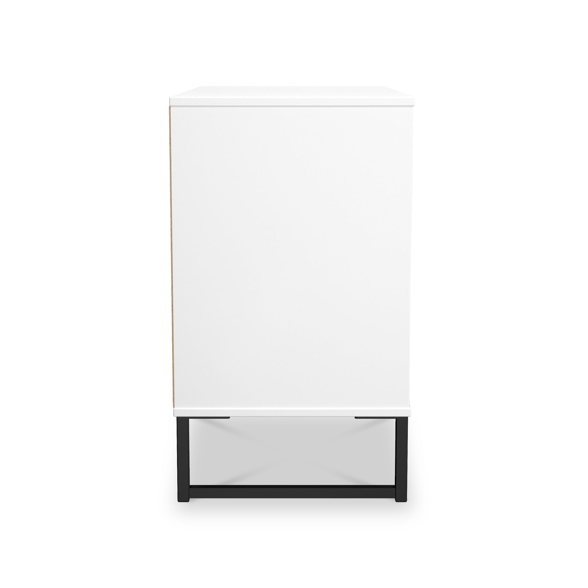 Commode large à 3 tiroirs cannelés Callo