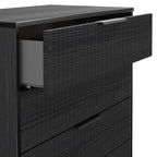 Commode Callo cannelée à 4 tiroirs