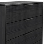 Commode Callo cannelée à 4 tiroirs