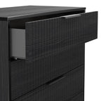 Commode Callo à cinq tiroirs cannelés