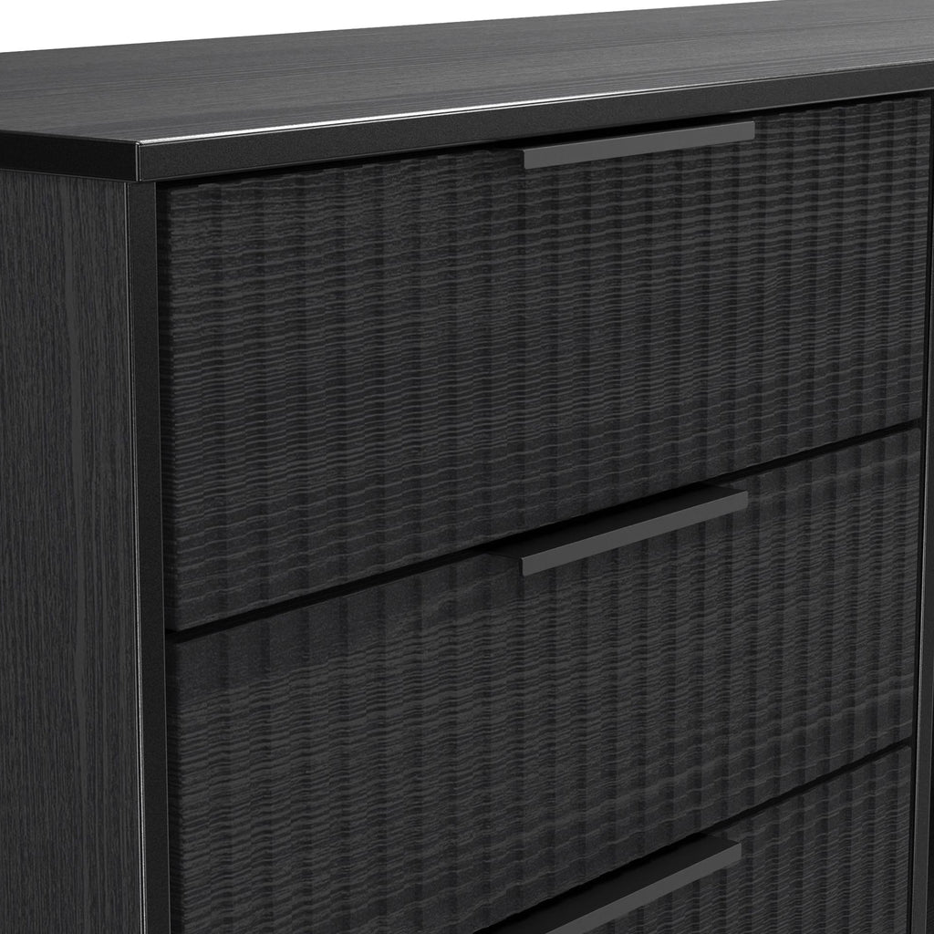 Buffet Callo cannelé à 6 tiroirs