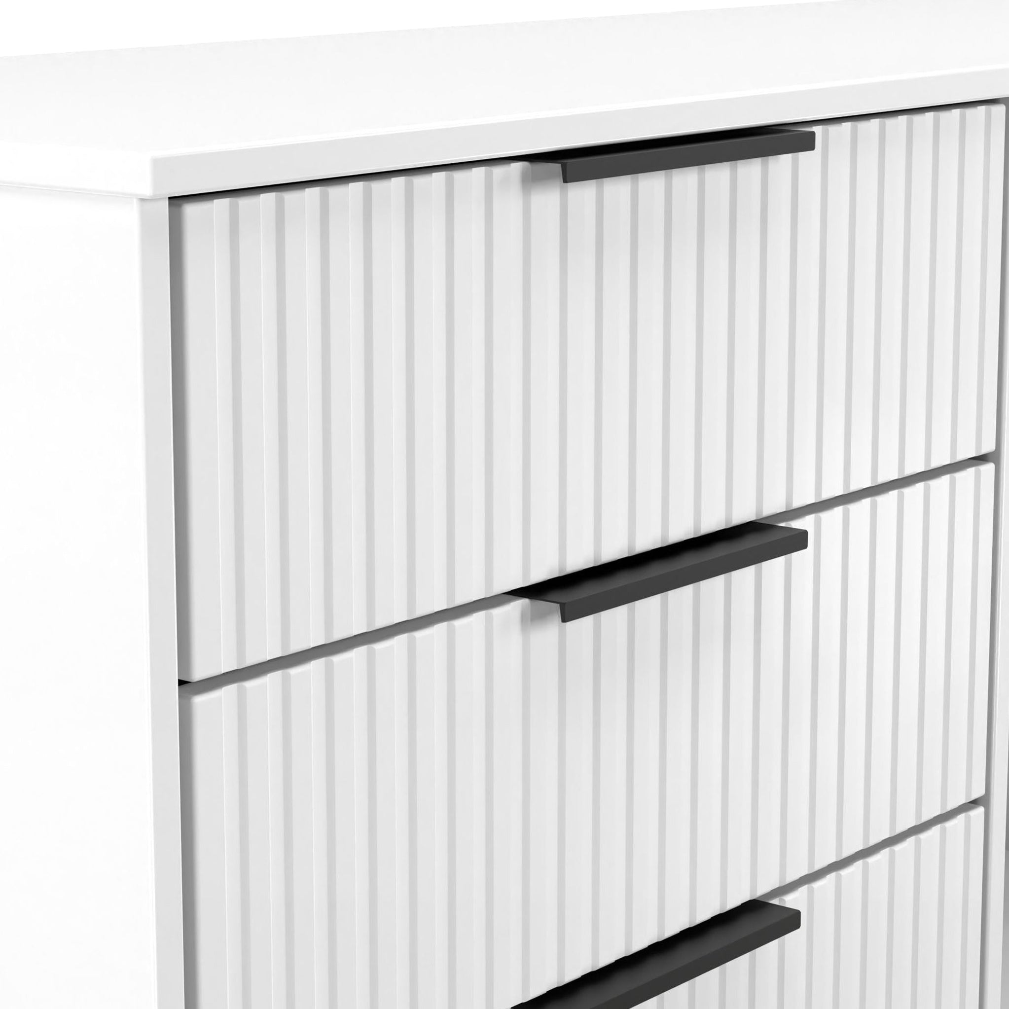 Buffet Callo cannelé à 6 tiroirs