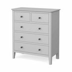 Commode Elgin Grey 2 tiroirs sur 3 tiroirs