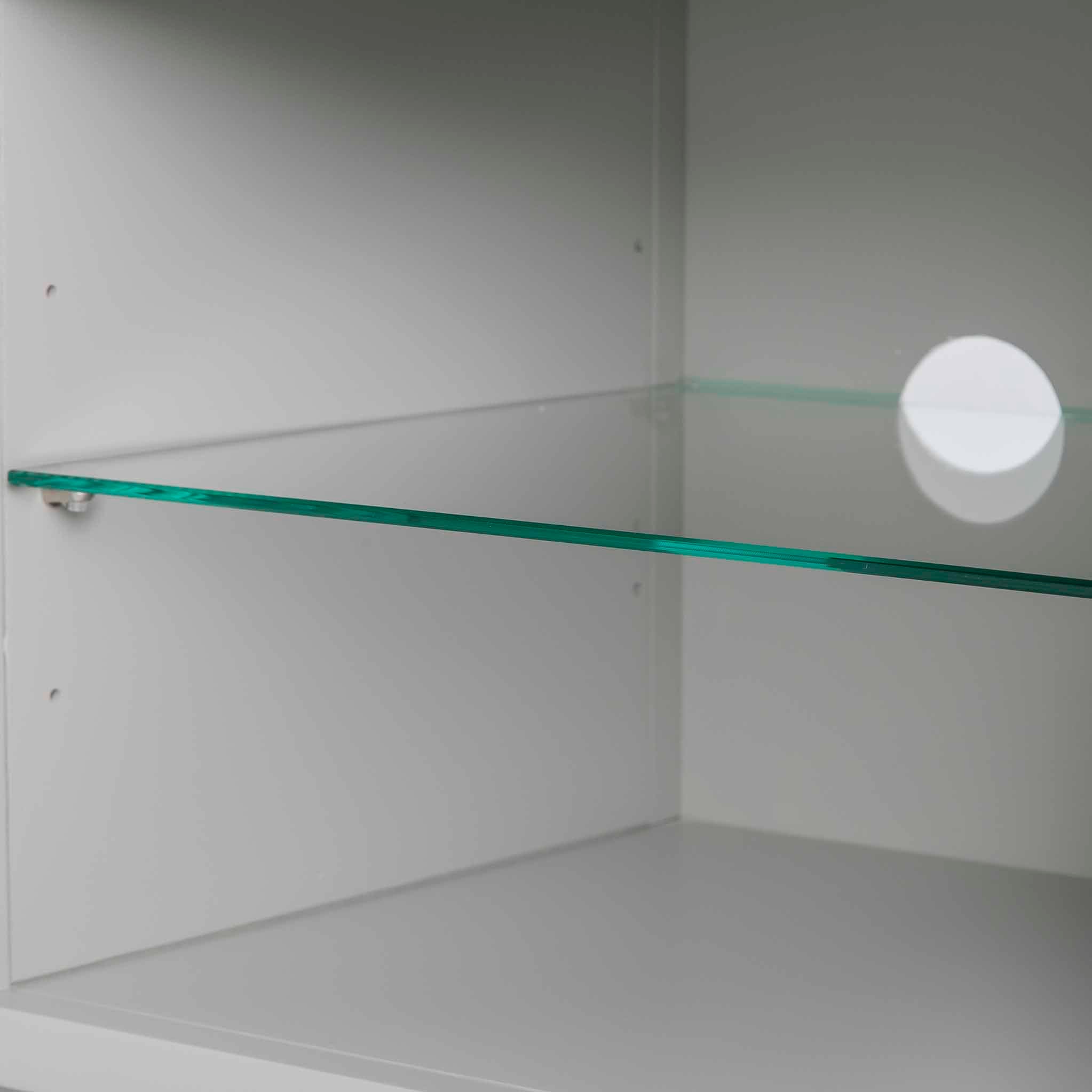 Meuble TV Elgin gris 90 cm