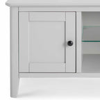 Meuble TV Elgin gris 90 cm