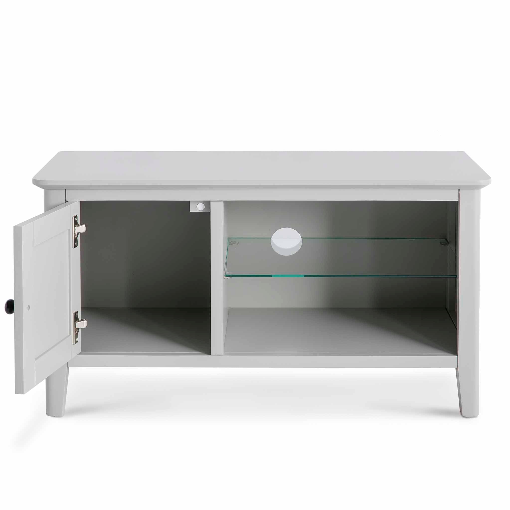 Meuble TV Elgin gris 90 cm