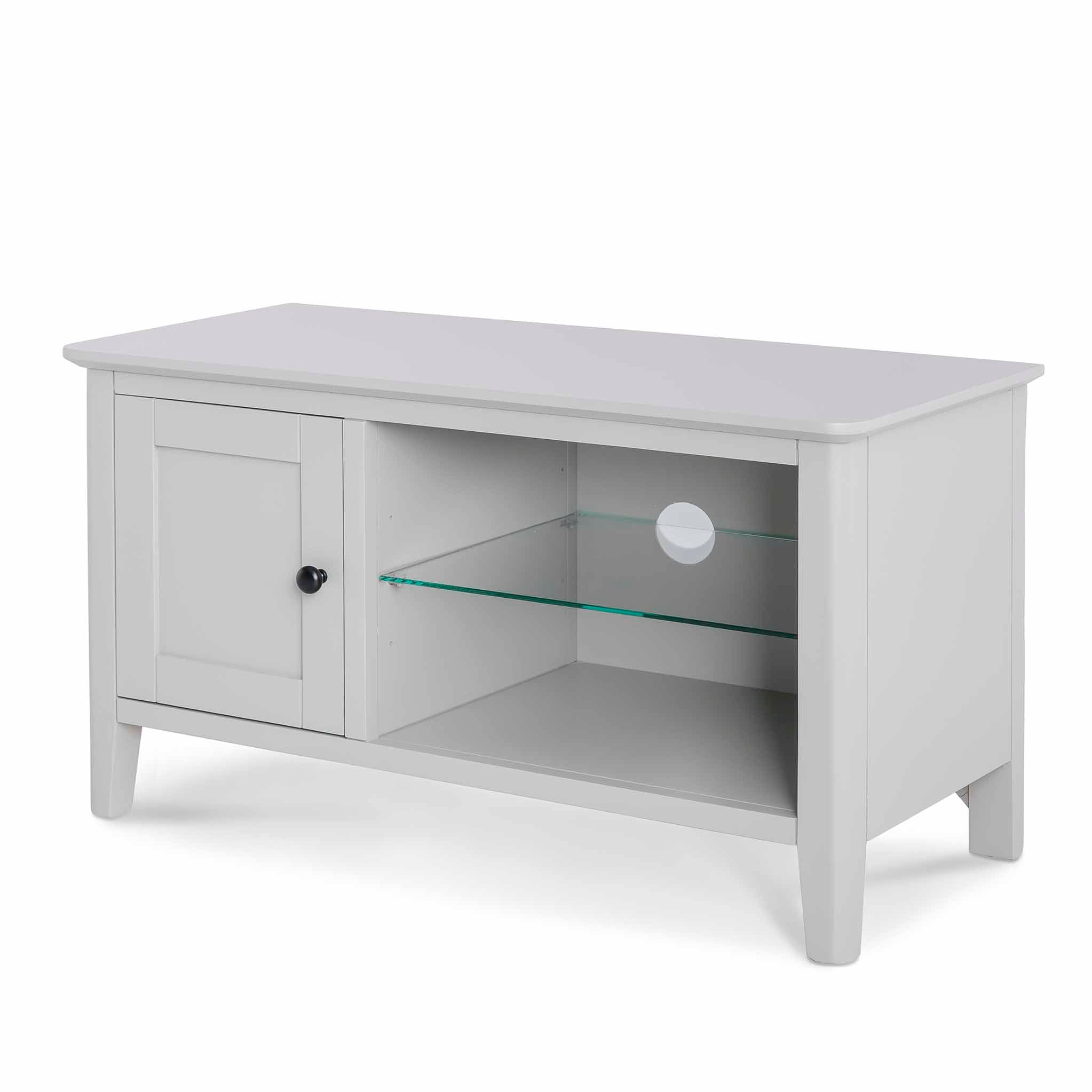 Meuble TV Elgin gris 90 cm