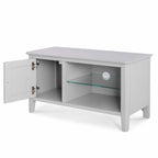 Meuble TV Elgin gris 90 cm