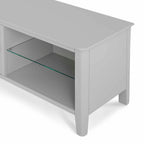 Meuble TV Elgin gris 90 cm