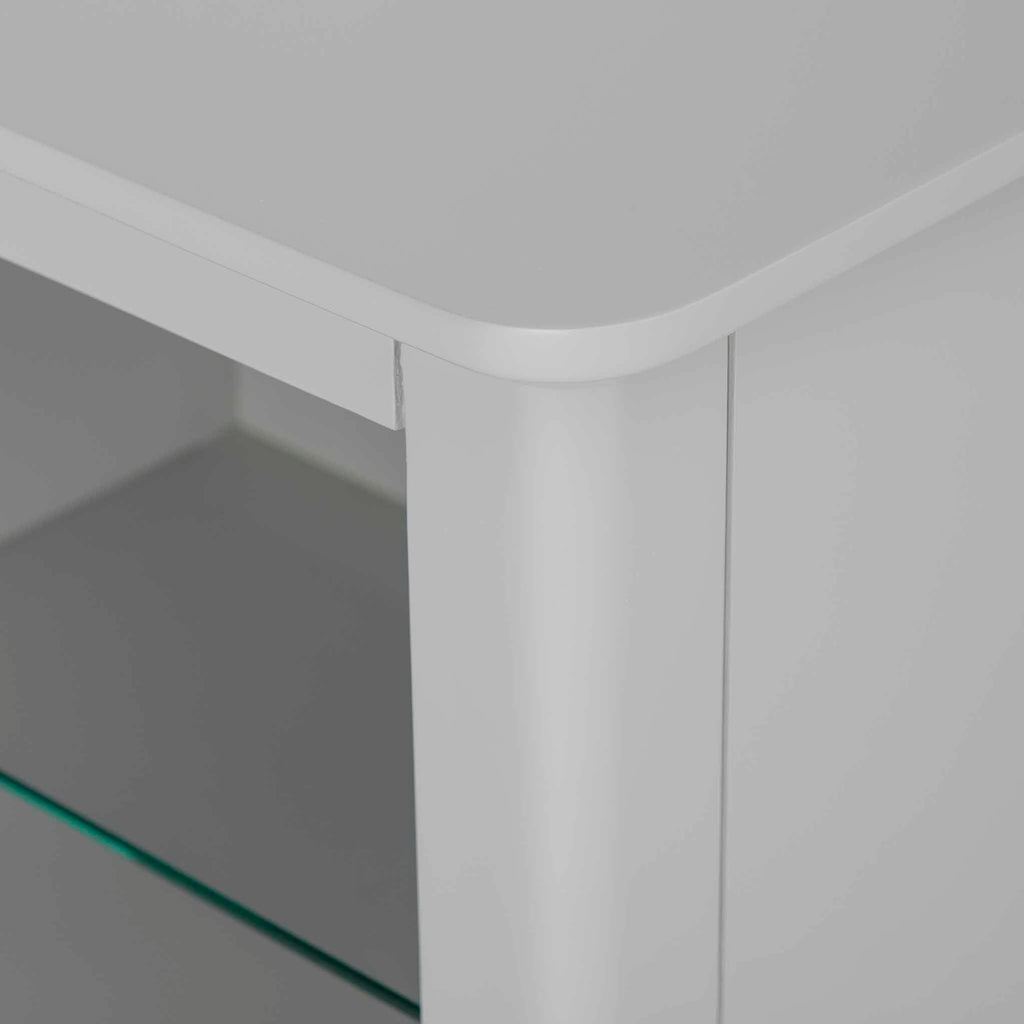 Meuble TV Elgin gris 90 cm