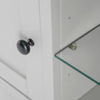 Meuble TV Elgin gris 120 cm