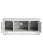 Meuble TV Elgin gris 120 cm