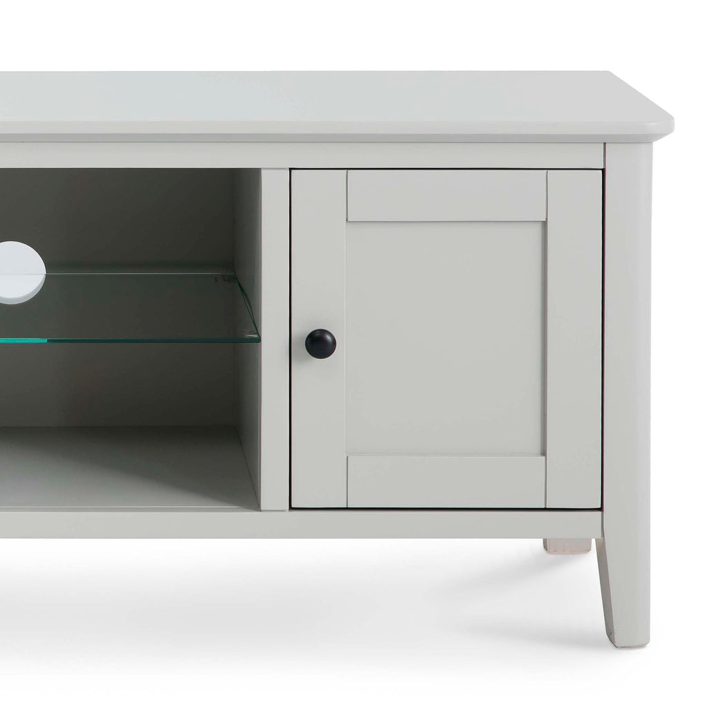 Meuble TV Elgin gris 120 cm