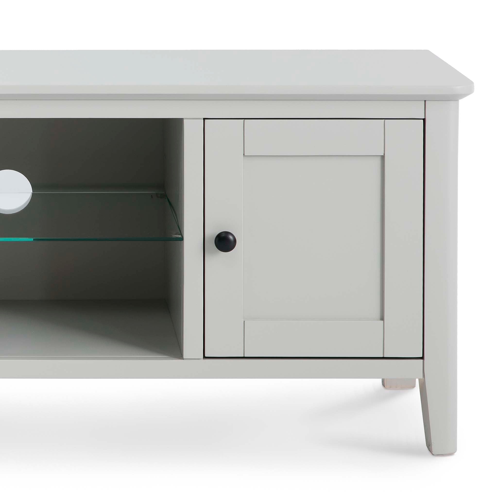 Meuble TV Elgin gris 120 cm