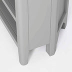 Meuble TV d'angle gris Elgin