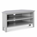 Meuble TV d'angle gris Elgin