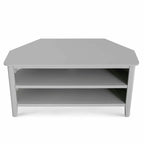 Meuble TV d'angle gris Elgin