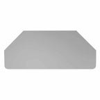 Meuble TV d'angle gris Elgin