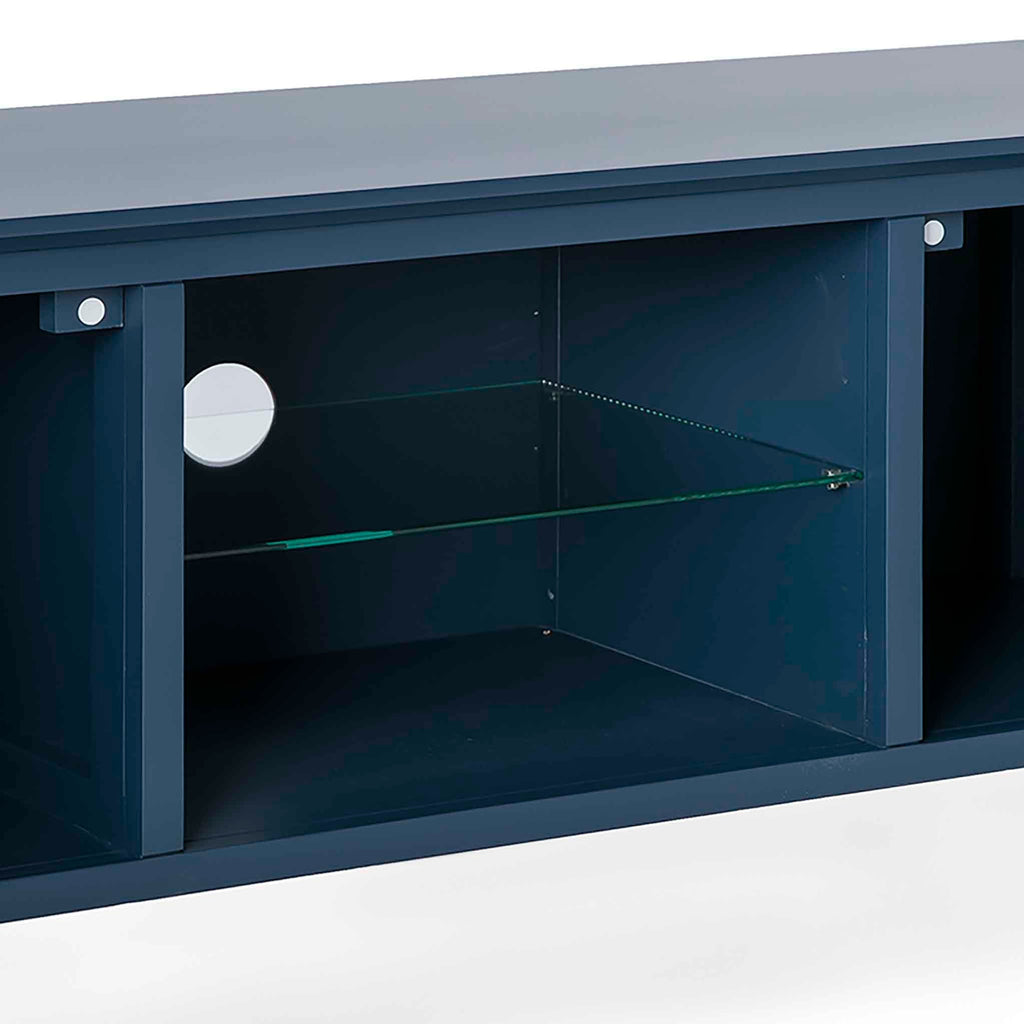 Meuble TV Stirling Blue 120 cm