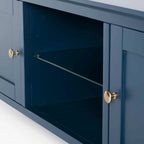 Meuble TV Stirling Blue 120 cm