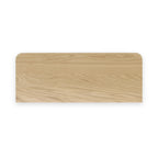 Commode à trois tiroirs en chêne à lattes Finch